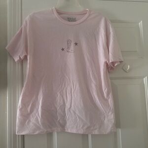 Light Pink Women's Short Sleeve Tee
